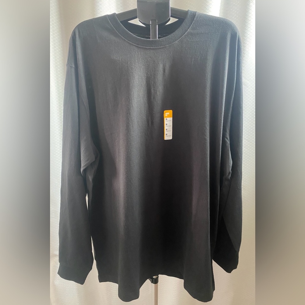 NWT Carhartt Black Long Sleeve Shirt, Size XL